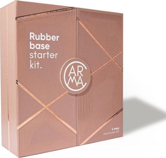 CARMA COSMETICS  RUBBER BASE STARTER KIT - BESTSELLER!