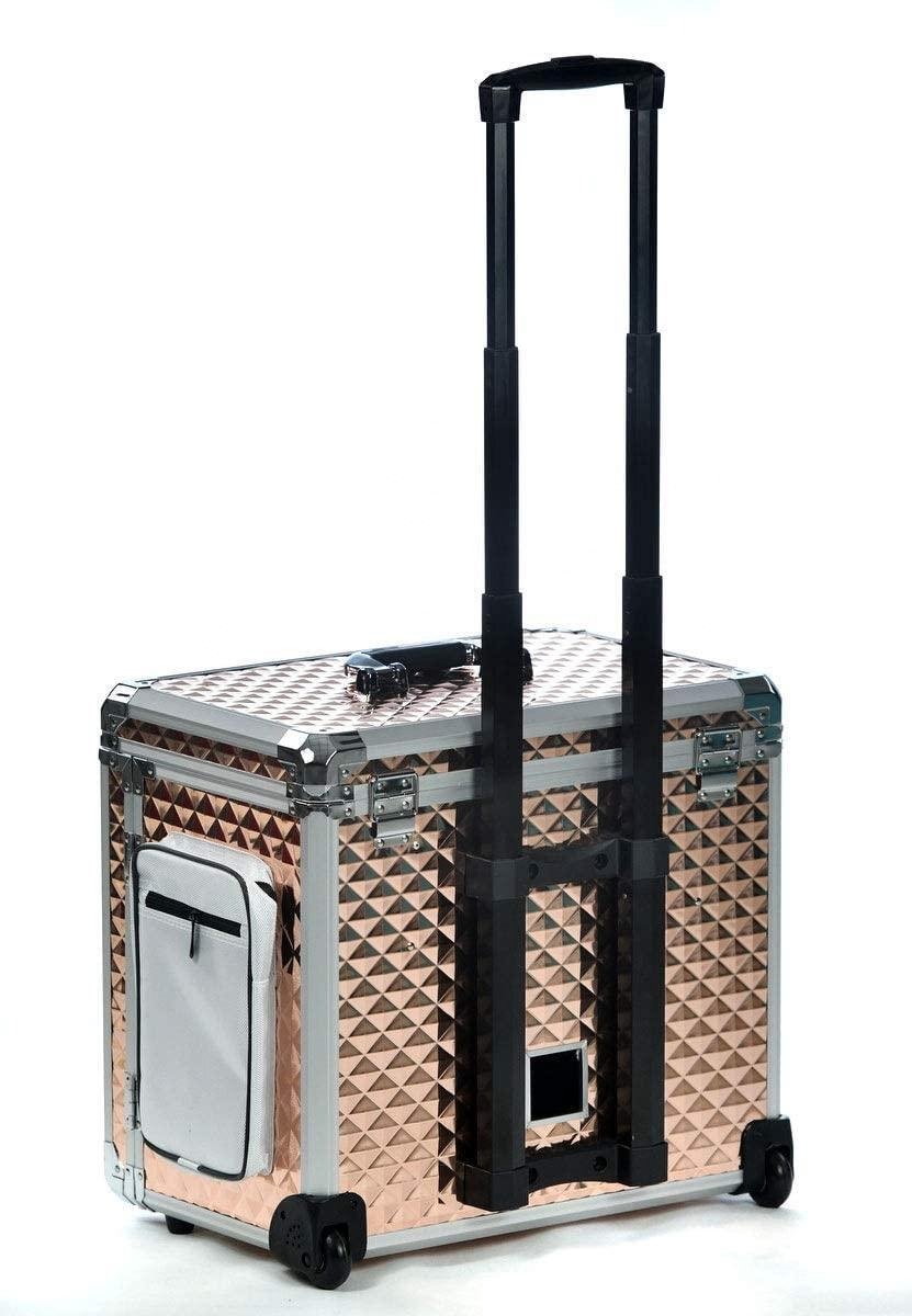 Pedicure koffer/trolley - Professional Pedicure Case - Rose Gold Disco