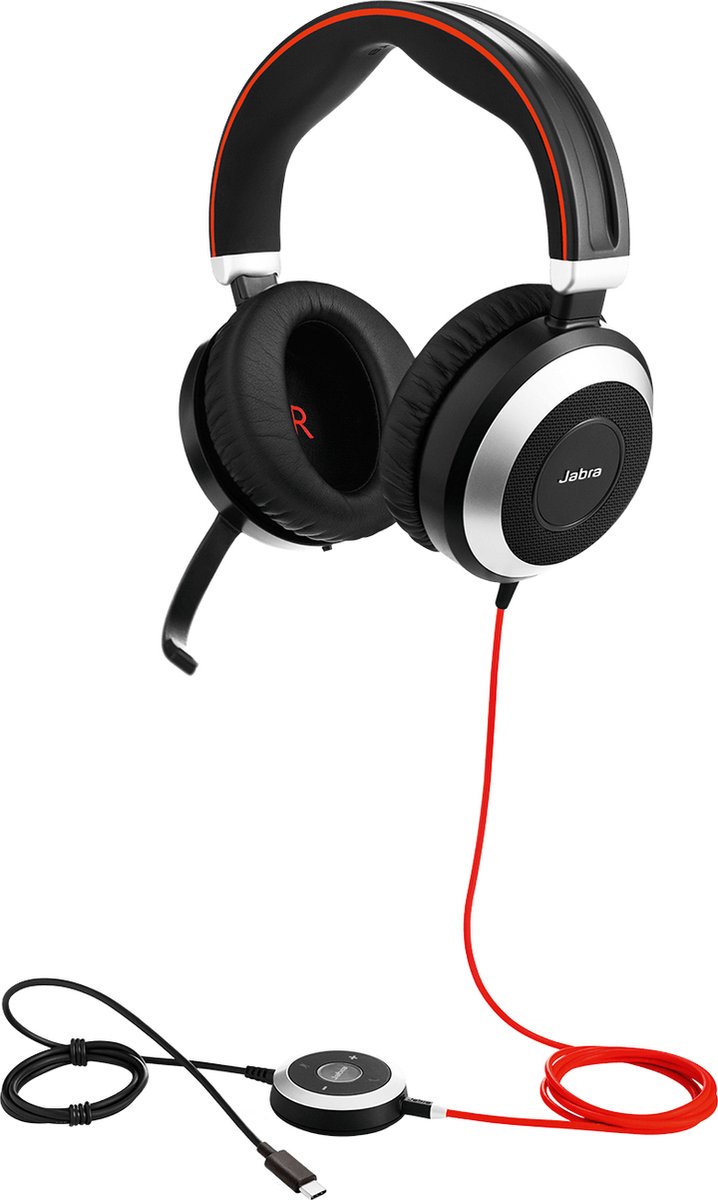 Headphones with Microphone Jabra 7899-823-189 Black