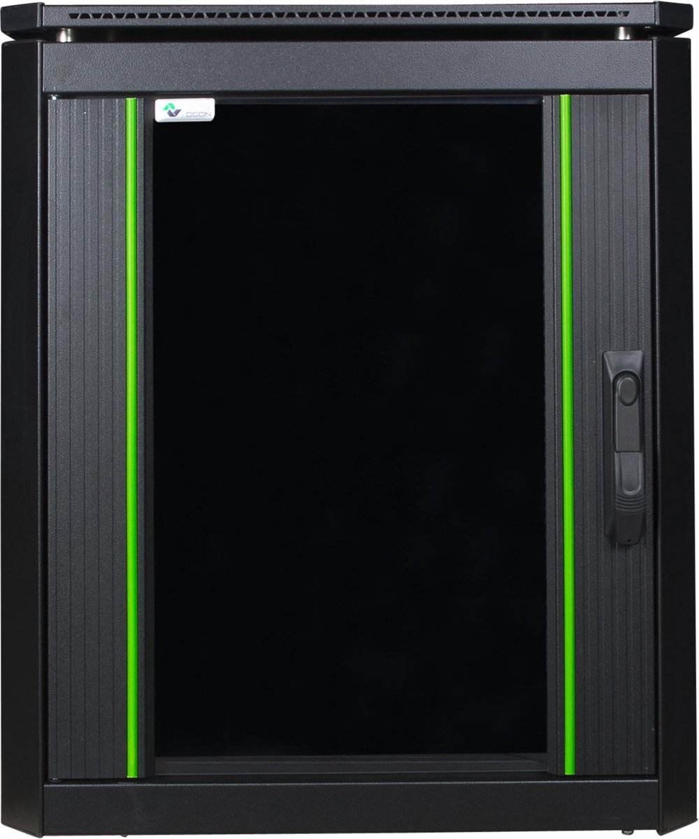 LOGON RDL12U66BL Vrijstaande rek 12U 600kg Zwart rack