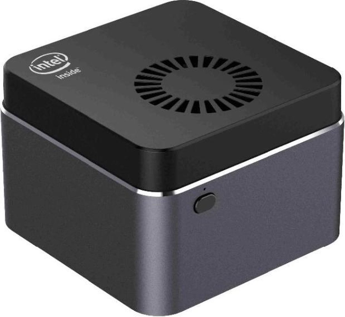 Elementkey iniX - Ultra Klein Mini PC - Intel Celeron J4125 2.7Ghz - 8GB RAM + 256GB SSD - 3 Jaar garantie - Windows 11 Pro - Zwart