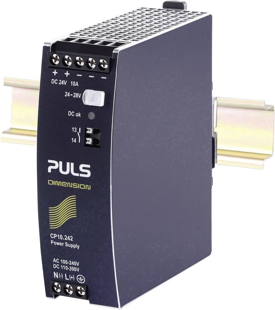 PULS CP10.242 DIN-rail netvoeding 24 V/DC 10 A 240 W Aantal uitgangen: 1 x Inhoud: 1 stuk(s)