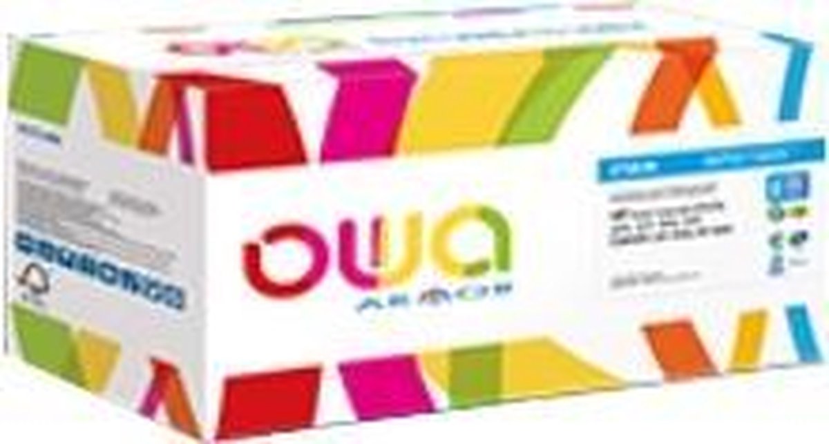 OWA toner HP CF287A - refurbished original HP cartridge - Zwart