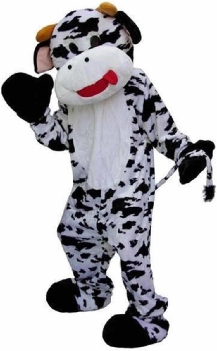 Luxe pluche koe kostuum