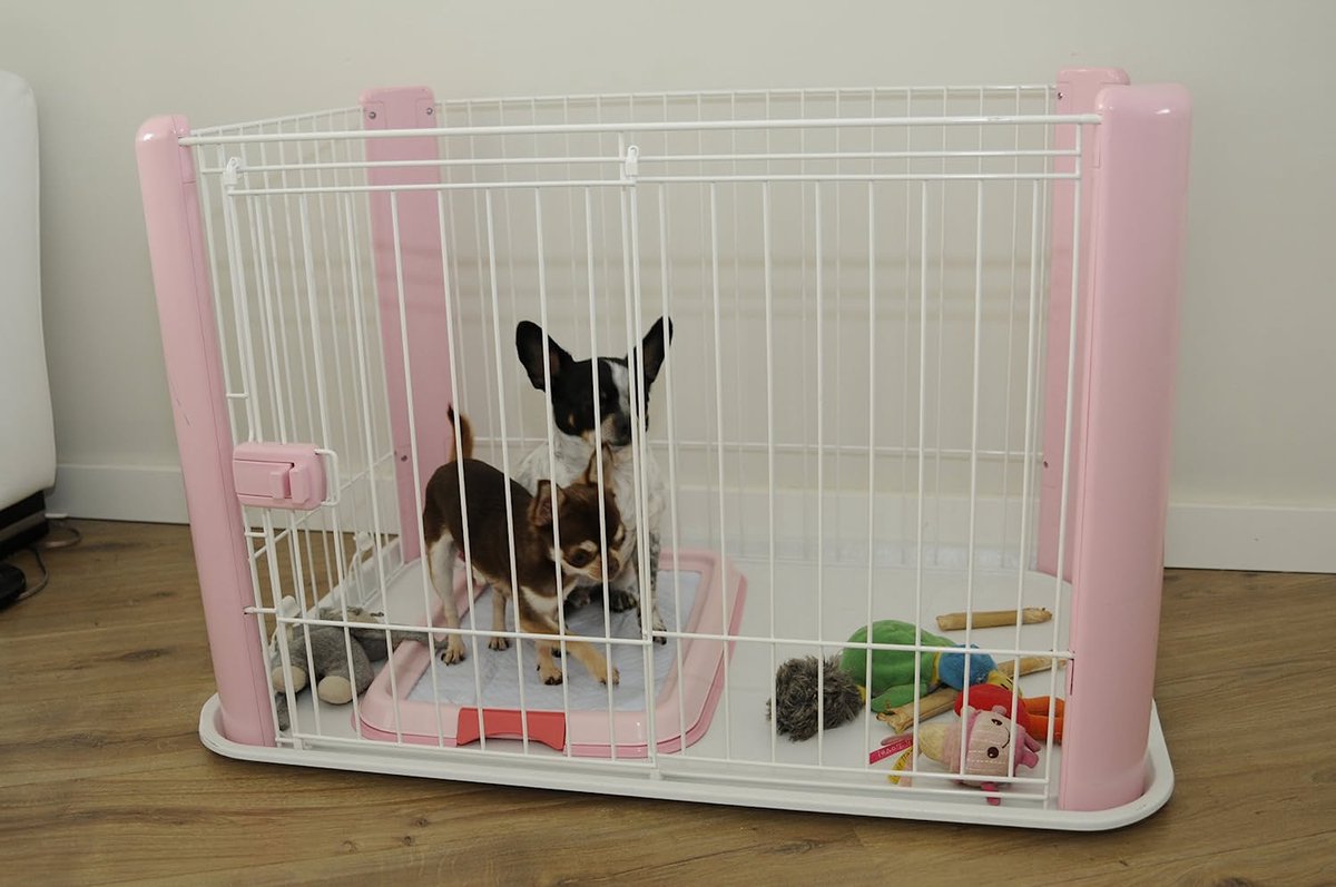 Katten- en Hondenren – Binnen en buiten - Opvouwbaar  - pet friendly – Foldable – Puppyren