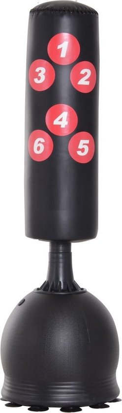 FitGoodz - Staande Bokszak - Bokspaal - Boksdummy - 165 cm