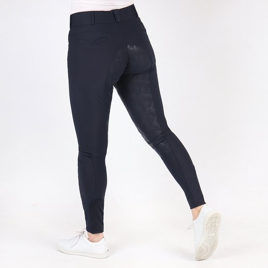 Horka Rijbroek Kiana Full Grip Blauw - 34