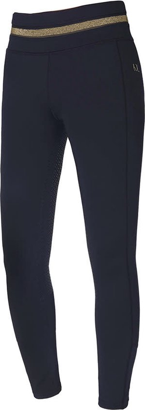 Kingsland Kattie dames Legging Full grip Navy-gold - XL