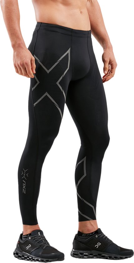2XU Light Compression Tight Heren - Sportbroeken - zwart - Mannen