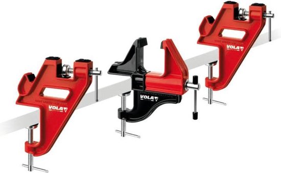 Vola Compact Trio Ski Klemmen set - Ski onderhoud - wax en slijp klemmen