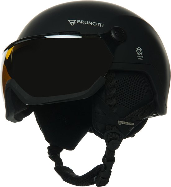 Brunotti Ridge Skihelm - Zwart - 58/61