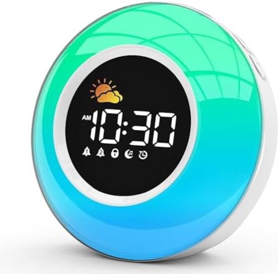 Slaapwekker Kinderen - Slaaptrainer Kinderen - Nachtlampje Kinderen