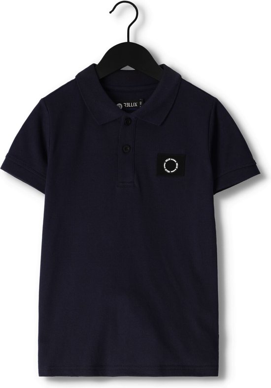 Rellix Rlx00-b3607 Polo's & T-shirts Jongens - Polo shirt - Donkerblauw - Maat 140