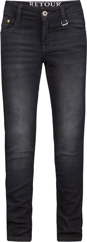 Retour jeans Luigi charcoal grey Jongens Jeans - dark grey denim - Maat 170