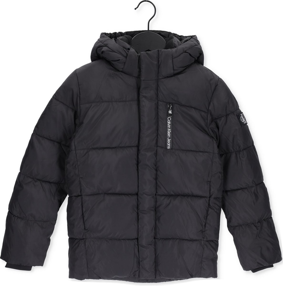 Calvin Klein ESSENTIAL PUFFER JACKET Jongens Jas - Black - Maat 128