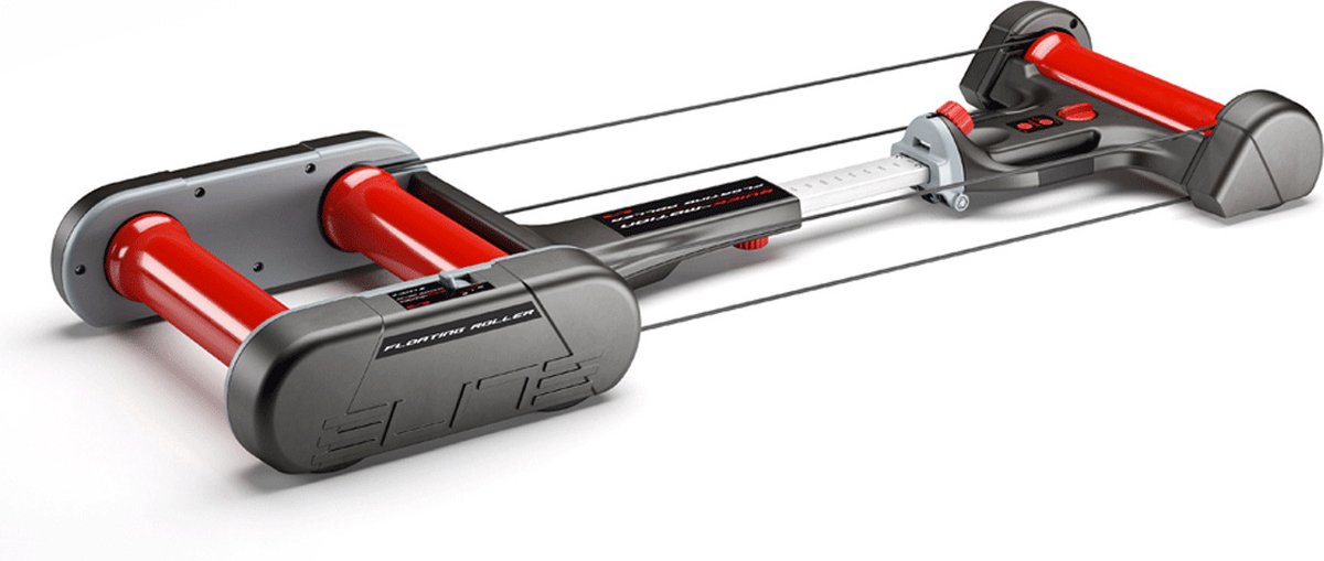 Elite Quick Motion - Fietstrainer - Grijs/Rood - 425W