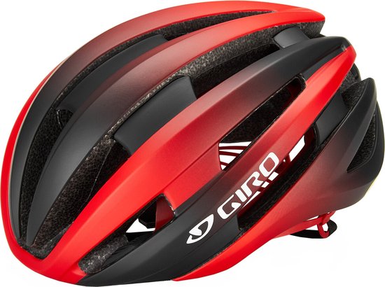 Giro Synthe MIPS II Racefietshelm - Zwart / Rood; Maat M