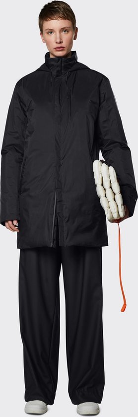 Rains Padded Nylon Coat Dames Jas -Maat M
