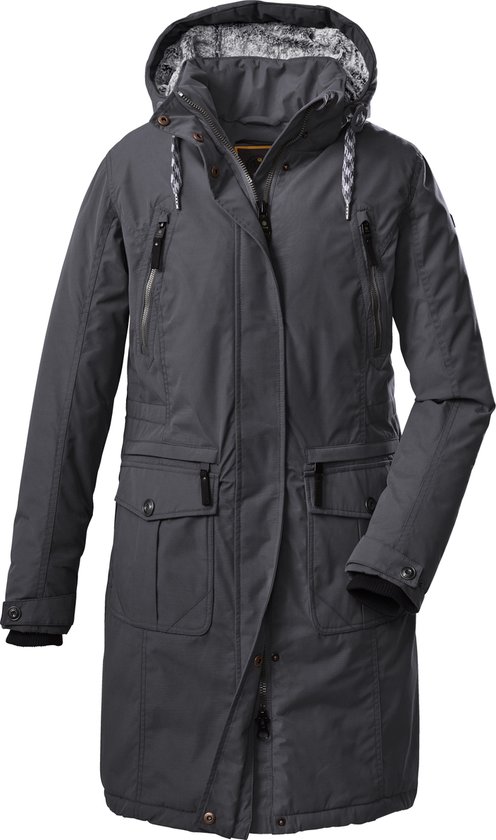 Giga DX By Killtec GW 47 Women Coat - Outdoorjas - Dames - Grijs - Maat 42
