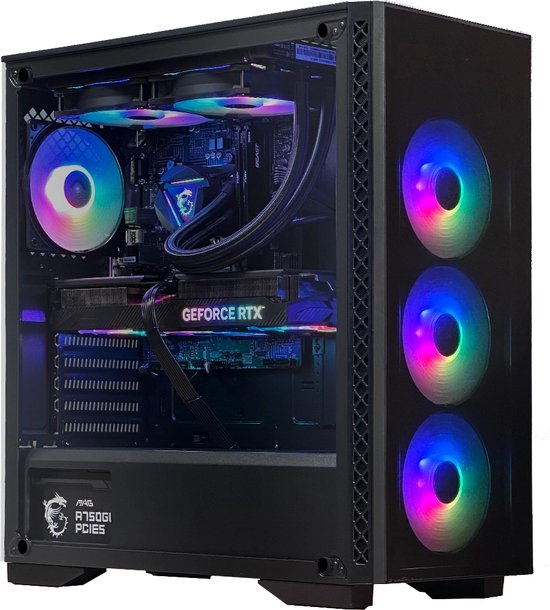 RAPTOR Game PC Ryzen 5600X, GeForce RTX 4060, 16GB, 1TB NVME SSD