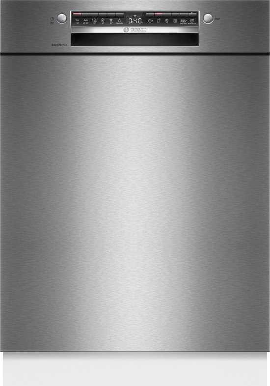 Bosch SMU4ECS10E - Serie 4 - Inbouwvaatwasser - Onderbouw - RVS