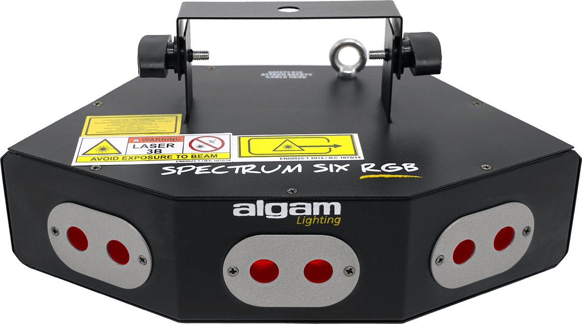 Laser Algam Lighting SpectrumSixRGB 6 stralen 260mW RGB