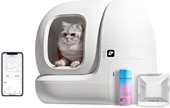 Automatische kattenbak - Zelfreinigende kattenbak - Electrische kattenbak - Zelfreinigende Kattenbak Electrisch