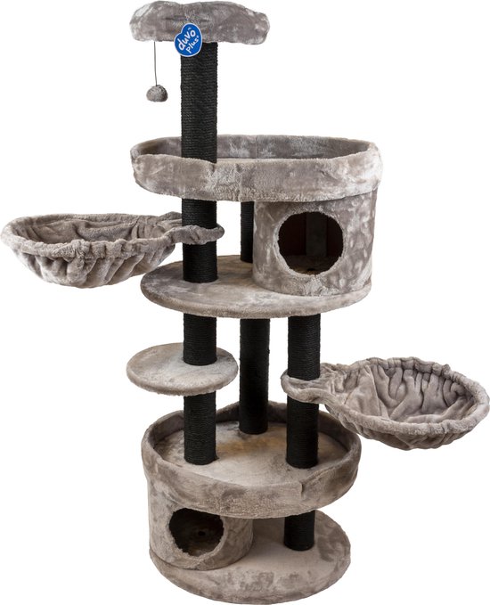 Krabpaal coco Antraciet 60x48x152cm