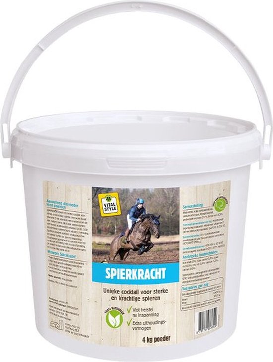 VITALstyle SpierKracht - Paarden Supplementen - 4 kg