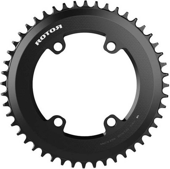 Rotor 1x Round Ring 110 Bcd Kettingblad Zwart 40t