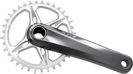 Shimano Crackset Xtr M9100 12s 175 Mm Aluminium Zwart