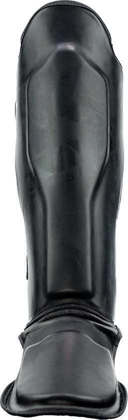 King Pro Boxing - SG-2 Scheenbeschermers - Zwart - XL