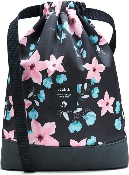 Unisex tas, rugzak met trekkoord, dagrugzak, sporttas, sporttas, met binnenzak, 11 liter voor sport, reizen en stad