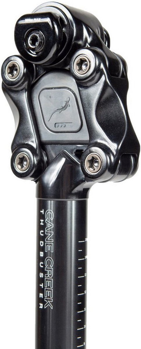 Cane Creek Thudbuster ST Zadelpen Ø27,2mm, zwart Zadelpen lengte 375mm