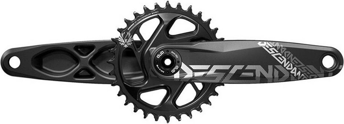 Truvativ Descendant 7k Eagle Superboost+ Dub Crankstel Zwart 170 mm / 32t