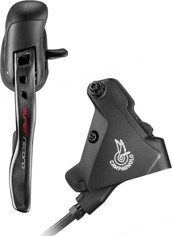 Campagnolo Super Record Hydraulisch 160 Mm Rem Rem Met Shifter Rechter Zilver 12s