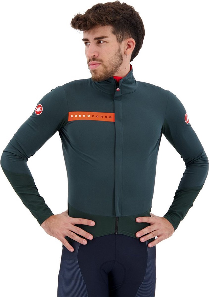 Castelli Beta Ros Jasje Groen M Man