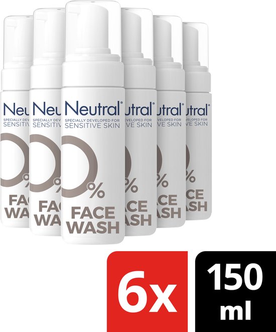 6x Neutral Facewash 150 ml