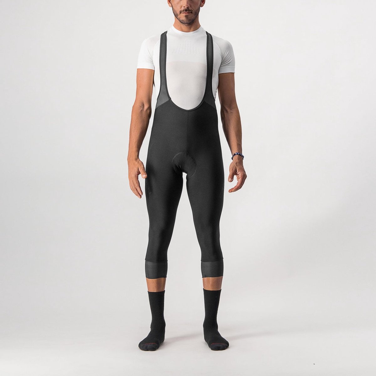 Castelli TUTTO NANO Driekwart Fietsbroek Black - Mannen - maat M