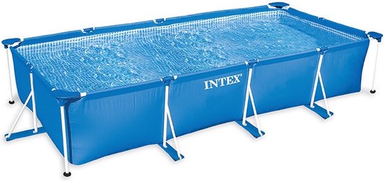Intex Rectangular Frame Pool - Opzetzwembad - 450 x 220 x 84 cm