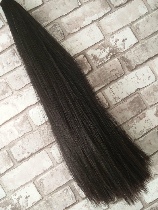 Paardenextensions Startpakket 100 stuks Zwart