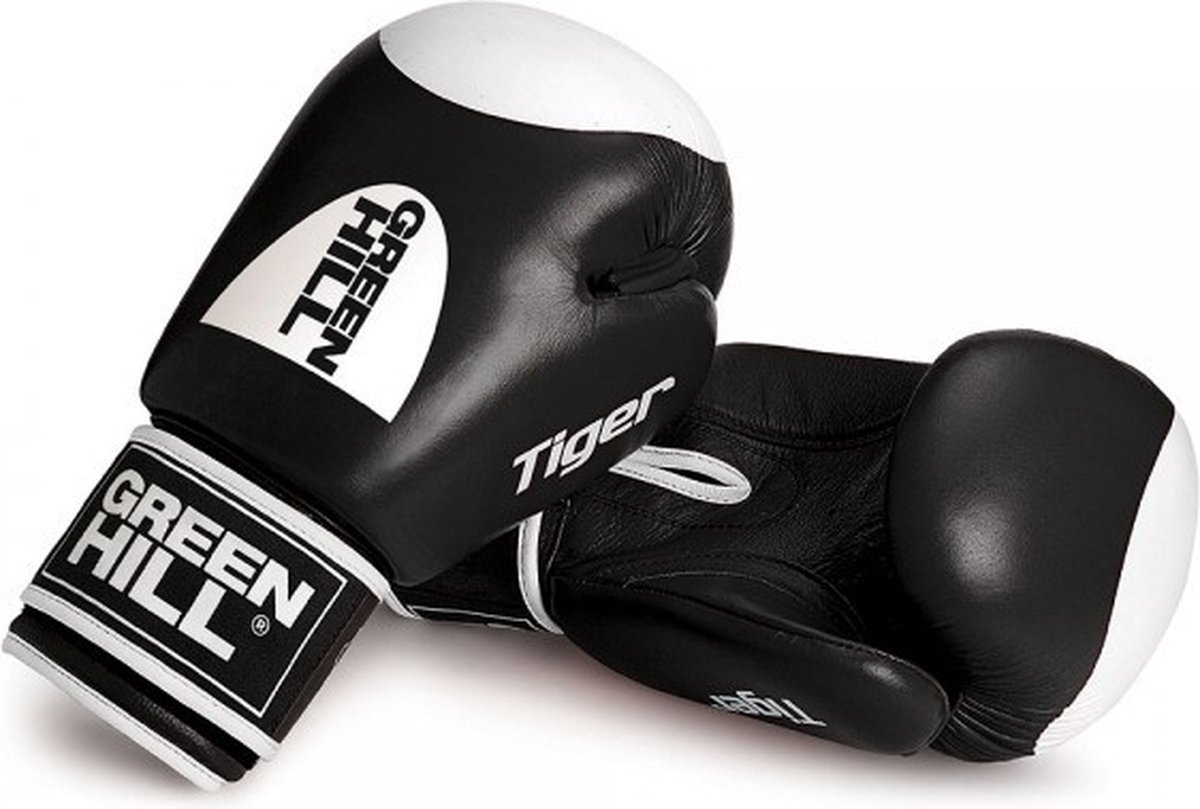 Green Hill Tiger Target 2.0 Bokshandschoenen - Leer - Zwart - 14 oz.