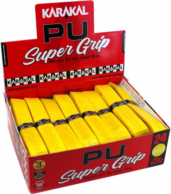 Karakal PU Super Grip Geel (24st)