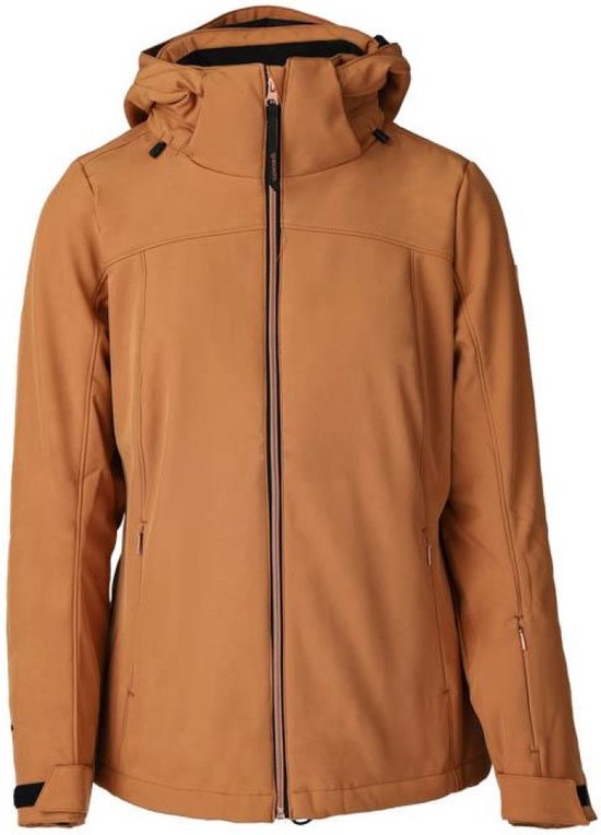 Brunotti Aries-N Dames Softshell Jas - Bruin - XS