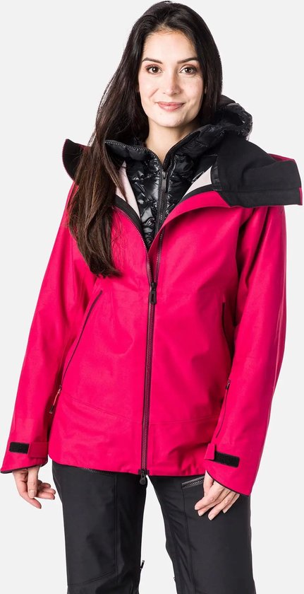 Rossignol SKPR 3L ski jas dames - roze - maat L