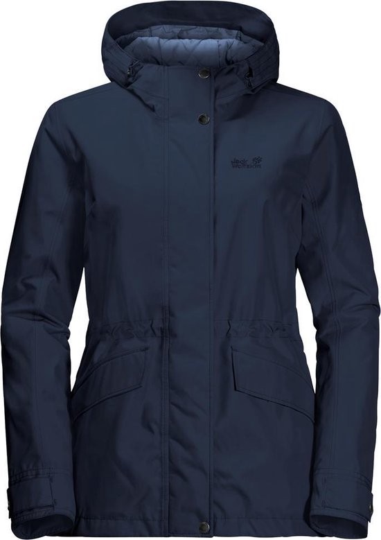 Jack Wolfskin Lake Louise Outdoorjas Dames - Midnight Blue - Maat XS