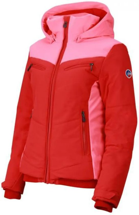 Fusalp Lollipop Jack/ Jas - Rood/ Roze - Maat 164