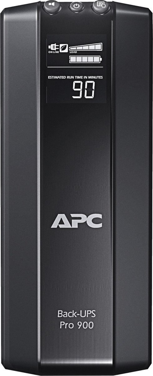 APC Back-UPS PRO BR900G-FR - Noodstroomvoeding / 6x penaarde (geschikt voor België) / USB / 900VA
