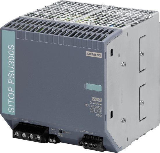 Siemens SITOP PSU300S 24 V/40 A DIN-rail netvoeding 24 V/DC 40 A 960 W Aantal uitgangen: 1 x Inhoud: 1 stuk(s)