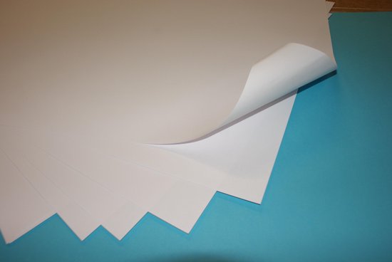 Tekenpapier wit/creme GROF 160 gr. 50x65cm